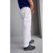 PANTALON MULTIBOLSILLOS CONFORT FIT MONZA 1141 BLANCO