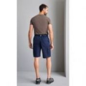 BERMUDAS CONFORT FIT ALGODON MONZA 1132 AZUL MARINO