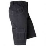 BERMUDAS MULTIBOLSILLOS REGULAR FIT MONZA 1135 NEGRO