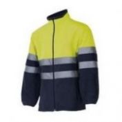 CHAQUETA POLAR AV VELILLA 301503 AMARILLO-MARINO