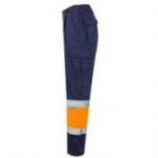 PANTALON AV MULTIBOSILLOS VELILLA 157 MARINO-NARANJA