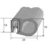 PERFIL CANTOS EPDM PUERTA MT. #31-0602