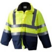 PARKA AV IMPERMEABLE COMBINADA TB SONG MARINO-AMARILLO