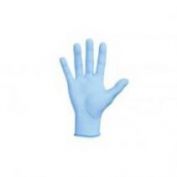 GUANTES DESECHABLES NITRILO 3,5 GR AZUL CAJA 100 UND