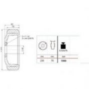 ARO ROTA 64 #230X70 F45H8 5F D14+3F M10 DRIVE