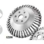 CEPILLO CONICO CZ2000 ACERO SIT #200X25,4X0,5 MM