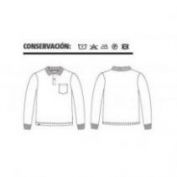 POLO M/L 3011 NEGRO MONZA 