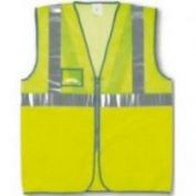 CHALECO MALLA A.VISIBILIDAD MARCA AMARILLO