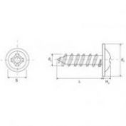TORNILLO CHAPA C/A CH88H CELO