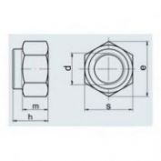 TUERCA AUTOBLOCANTE 985  8 Z