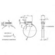 ABRAZADERA ASFA-S INOX. W4