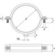 ABRAZADERA ISOFONICA DESA #M- 8