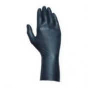 GUANTES DESECHABLES NITRILO 0,2 MM JUBA 572 NEGRO CAJA 50 UND