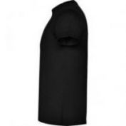 CAMISETA M/C ALGODON HOMBRE ROLY ATOMIC 150 6424 NEGRO