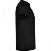 CAMISETA M/C ALGODON HOMBRE ROLY ATOMIC 150 6424 NEGRO
