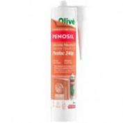 SILICONA ALTA TEMP. PIROFOC PENOSIL #300 ML. GRIS