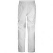 PANTALON SANITARIO GOMAS SIN BOLSILLOS UNISEX WORKO WR115 BLANCO
