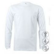 CAMISETA M/L LONG BLANCO