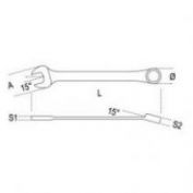 LLAVE COMBINADA BETA #SAE