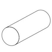 REDONDO PVC BLANCO 1 MT