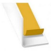 ANGULO L PVC ADH. SILVER #19,5X19,5