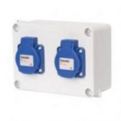 CAJA ESTANCA FAMATEL 2 TOMAS 2P+TT LATERAL