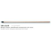 MANGO ESCOBA FREGONA PLASTIFICADO MADERA C/R #1200X22 MM

