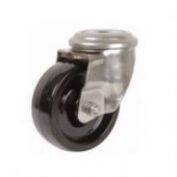 RUEDA TT INOX 125X40 RESINA FENOLICA GIRATORIA