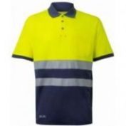 POLO ALGODÓN B. SEGMEN. AV VELILLA 305543 AMARILLO-MARINO