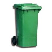 CONTENEDOR BASURA C/TAPA Y RUEDAS 240L.