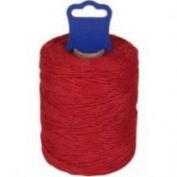 BOBINA 100M. TRENCILLA POLIPROP. ROJA 2M