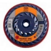 DISCO POLINOX PFERD #PNER-H 22MM-M14 A M ROJO