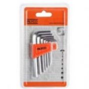 JGO 7 LLAVES ALLEN SOP.PLÁSTICO 1.5 A 6 MM ALYCO ORANGE