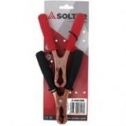 JGO. PINZAS BATERIA ROJA/NEGRA 200A