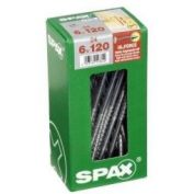PACK ABC SPAX C/CILIND. TORX # 6X120  24 UD