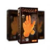 GUANTES GRIPPAZ NARANJA #CAJA