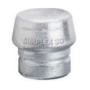 BOCA METAL PLATA SIMPLEX 3209