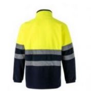 CHAQUETA POLAR AV VELILLA 183 AMARILLO-MARINO
