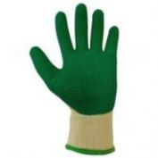 GUANTES H122210G LATEX VERDE JUBA 2141X
