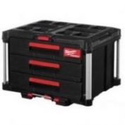CAJONERA PACKOUT CON 3 CAJONES MILWAUKEE# 3 DRAWER TOOL BOX OFERTA FOLLETO