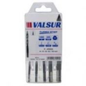 JUEGO BROCAS TURBO STEP 338 HSS-G VALSUR 5 PZ
