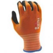 GUANTES ANTIABRASION NITRILO FOAMGRIP NARANJA VS4131 VALSUR 4131X