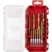 JUEGO BROCAS HSS-G TIN MILWAUKEE # 10 PZ OFERTA FOLLETO