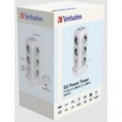 TORRE MULTIENCHUFE 11 TOMAS + 2 PUERTOS USB-C + 2 PUERTOS USB-A #EUPT-01