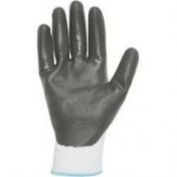 GUANTES NITRILO KEY SAFETY JUBA KSNI100 3121X BLANCO/GRIS
