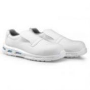 ZAPATOS SEGURIDAD VELCRO BLANCO UPOWER S2 FO SR