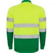 POLO AV M/L ROLY POLARIS 9306 VERDE JARDIN-AMARILLO