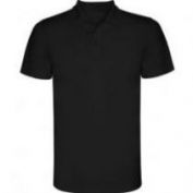 POLO TECNICO M/C HOMBRE ROLY MONZHA 0404 NEGRO