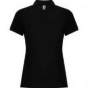 POLO M/C MUJER ROLY PEGASO PREMIUM 6644 NEGRO