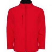 CHAQUETA SOFTSHELL HOMBRE ROLY NEBRASKA 6436 ROJO